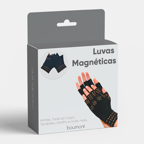 Guante Magnético para Artritis, Túnel Carpiano, Tendinitis o Cualquier Dolor